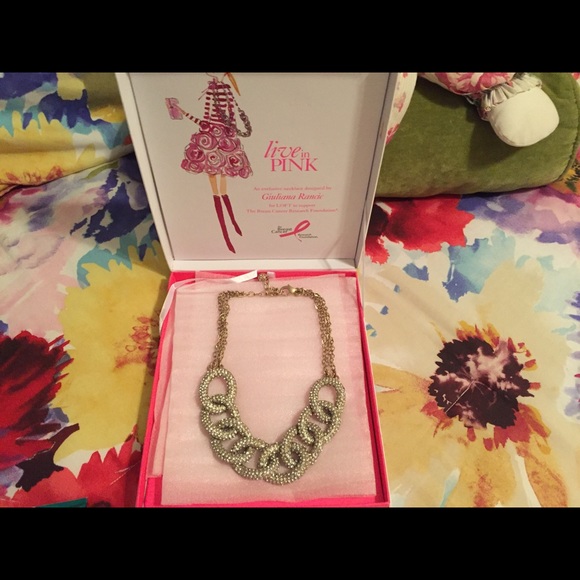 Beautiful Crystal Giuliana Rancic Necklace Loft - Picture 2 of 4
